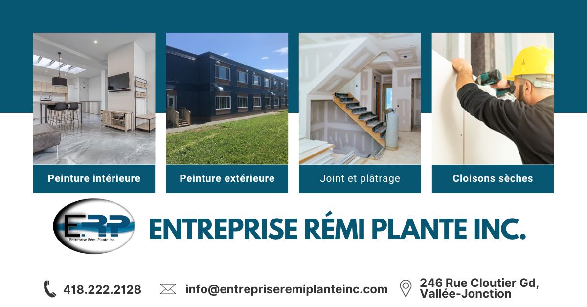 Entreprise de peinture professionnelle pour bâtiments résidentiels et commerciaux dans Lotbinière